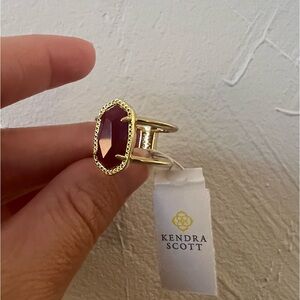 NWT Kendra Scott Elyse Double Band Ring